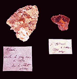 Muestras geológicas